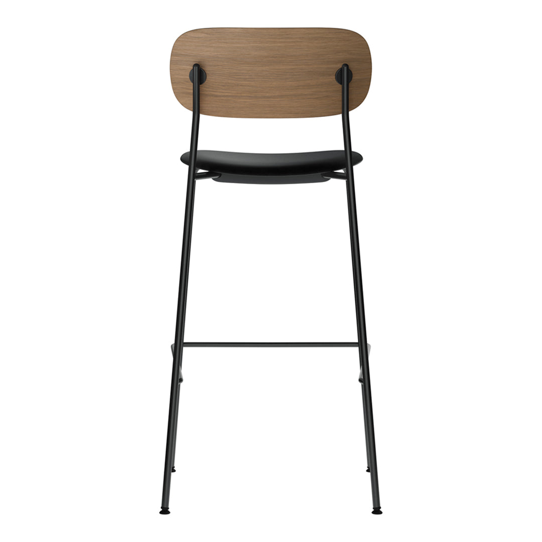 Co Bar Chair with Upholstered Seat - Modern Counter Height Stool for Kitchen Island, Bar, and Dining Room - Comfortable & Stylish Seating Solution