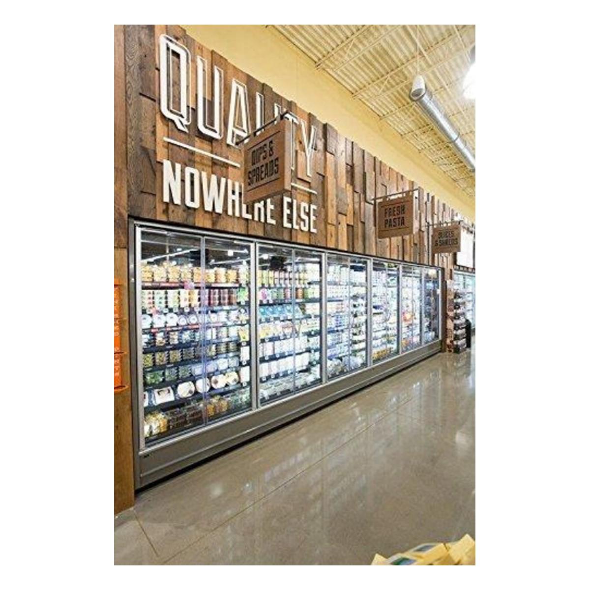 4ft LED Cooler Light - 18W 2100 Lumens 5000K White - Energy Efficient Refrigerator Display Case Lighting for Supermarkets, Grocery Stores & Commercial Freezers