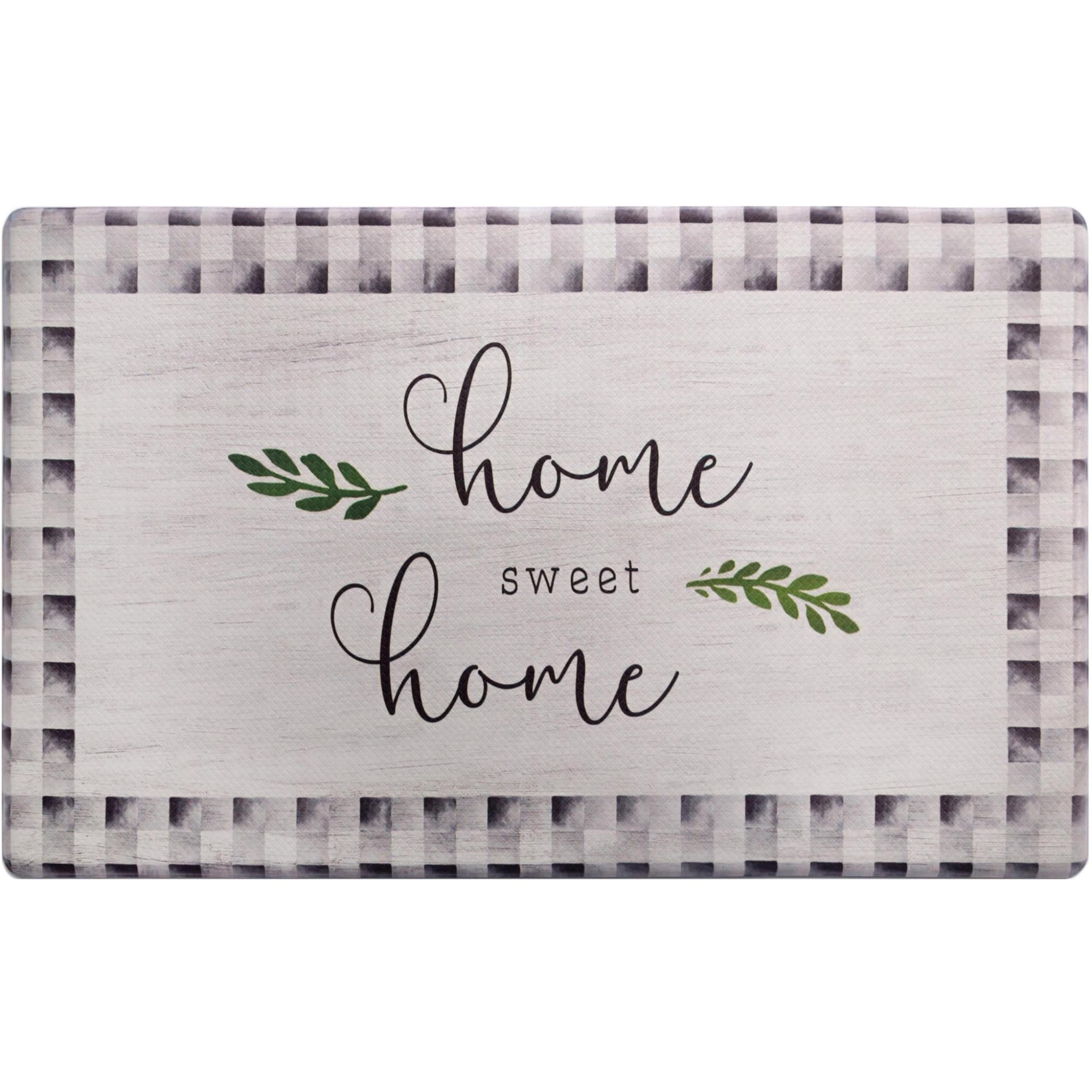 SoHome Cozy Living Buffalo Check Anti-Fatigue Kitchen Mat - 17.5