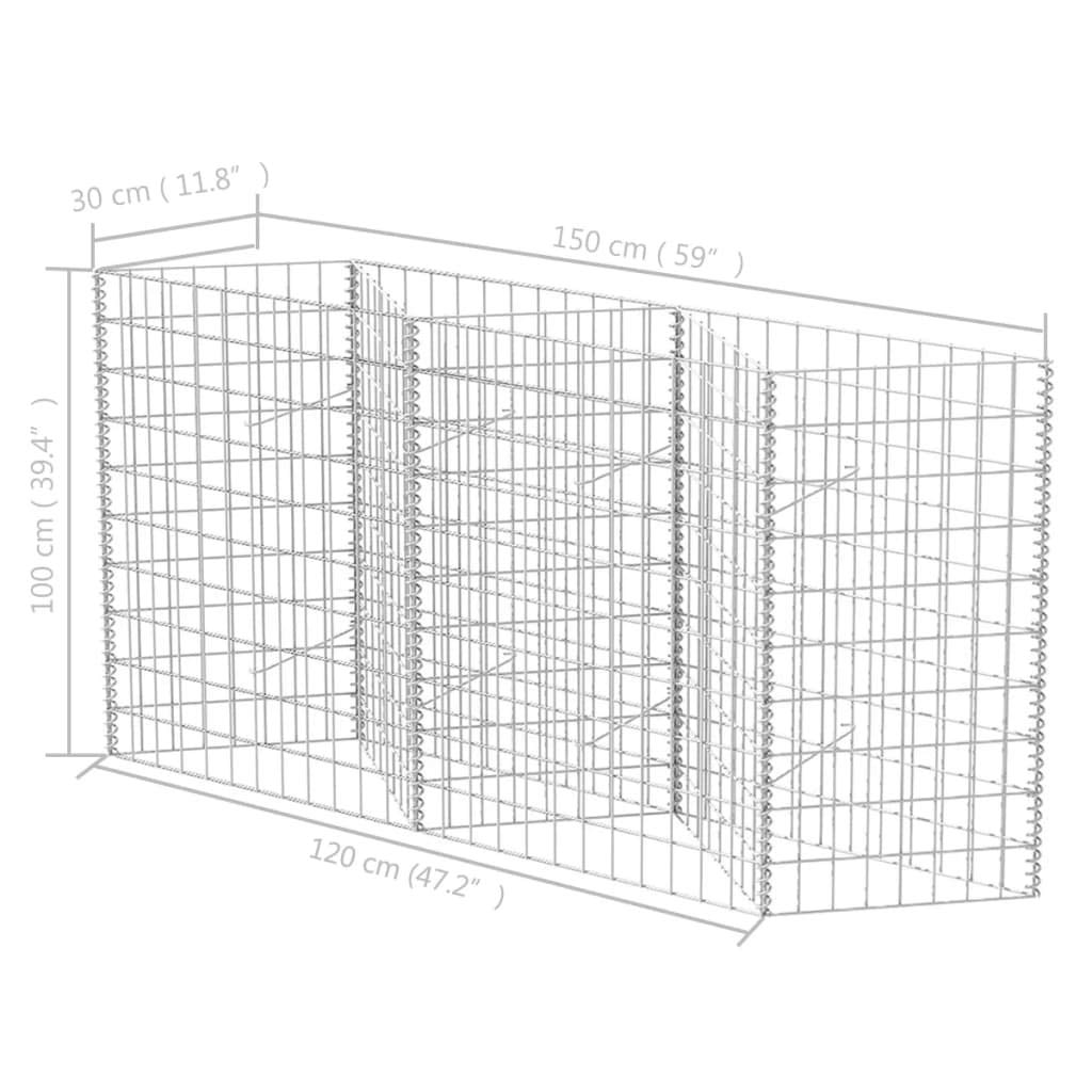Estink Raised Garden Bed - Windproof Dual-Use Planter Box for Outdoor & Indoor Plants | Perfect for Patio, Balcony, and Small Space Gardening