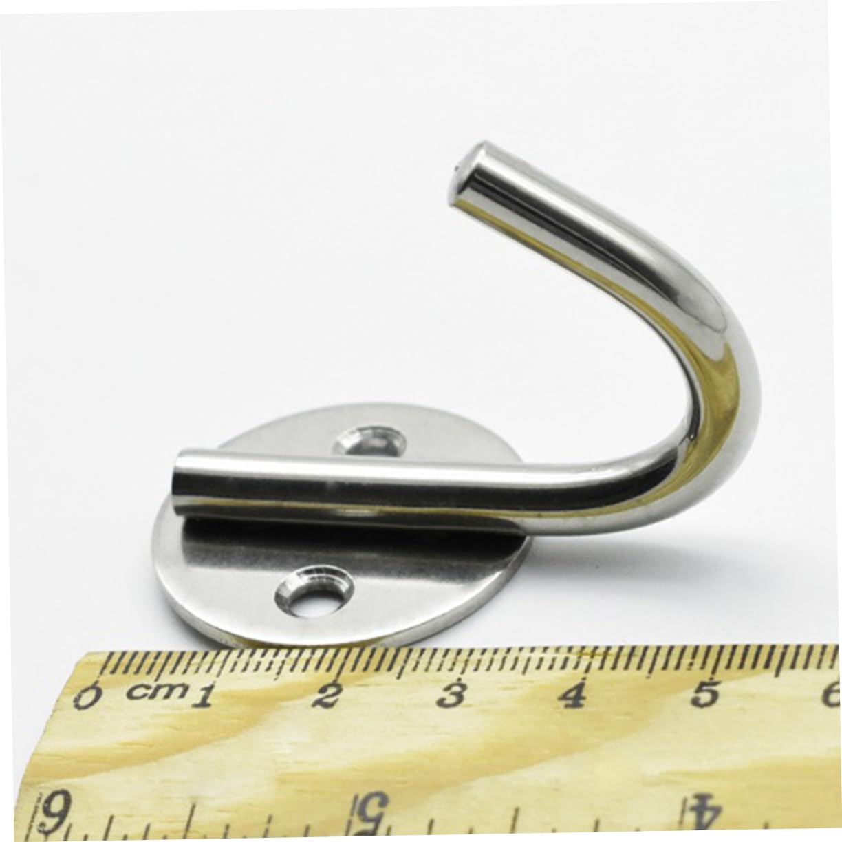 Stainless Steel Bathroom Wall Hooks - 3 Pack Heavy Duty Hangers for Towels, Robes & Coats - Rustproof Utility Hooks for Home, Kitchen, Garage & Dorm Organization