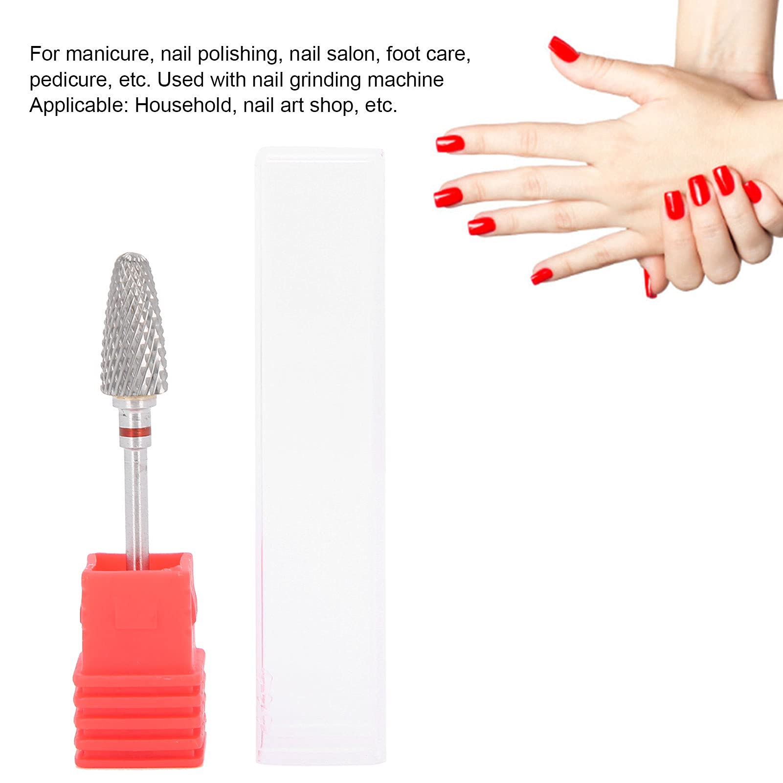 Durable Nail Polishing Tool Set - 38PCS Nail Grinding Heads for Home & Salon Use | Perfect for Nail Art, Manicure & Pedicure