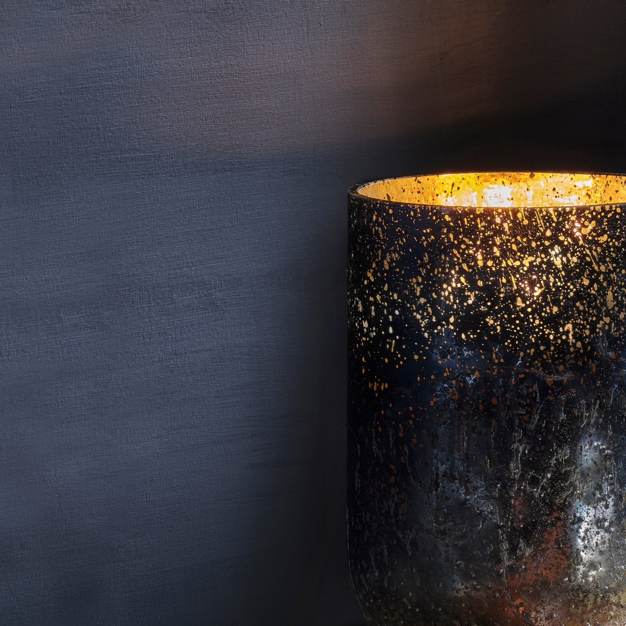 North Sky Large Radiant Glass Candle - Elegant Scented Jar Candles for Home Decor, Romantic Dinner, Spa Relaxation & Wedding Centerpieces (12oz)