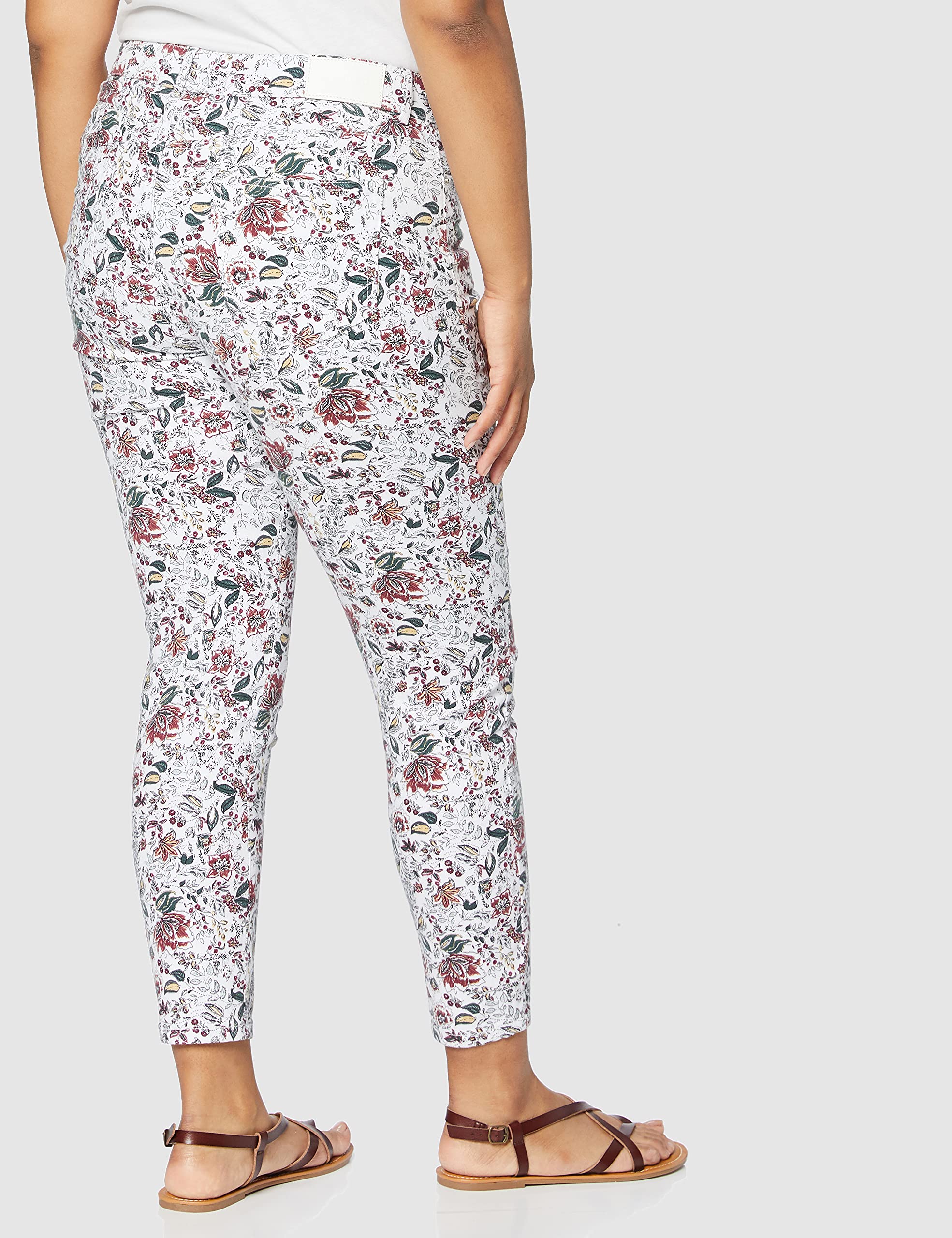 Desigual Women's Fashion Ankle Pants - Stylish Stretch Trousers for Casual & Office Wear | Comfortable Slim Fit Pants for Women | Perfect for Work, Travel & Everyday Outfits