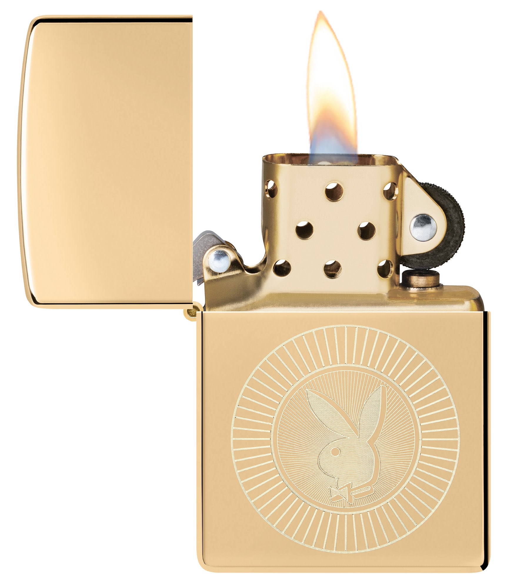 Playboy Rabbit Head Design Laser Engraved High Polish Brass Pendant - Perfect for Necklaces, Gifts & Fashion Accessories