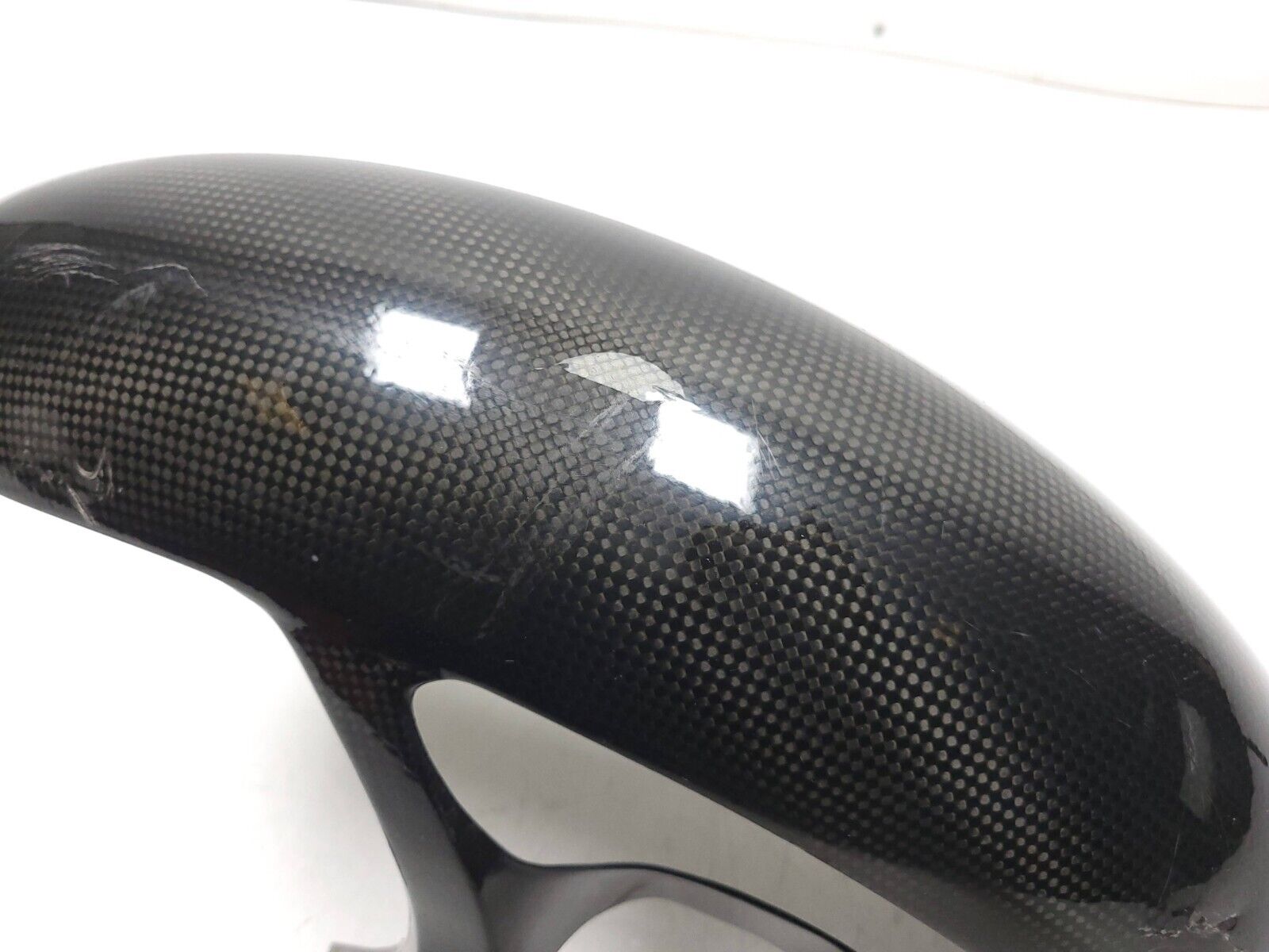 Genuine Ducati Monster M600 M620 Carbon Fiber Front Fender OEM Replacement - Perfect for Motorcycle Upgrades & Racing Performance