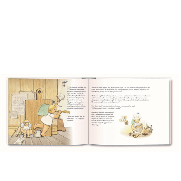 Wendt & Kuhn Book 'How the Angel Got His Eleven Dots' - German Christmas Ornament Storybook for Holiday Decor & Gift Giving