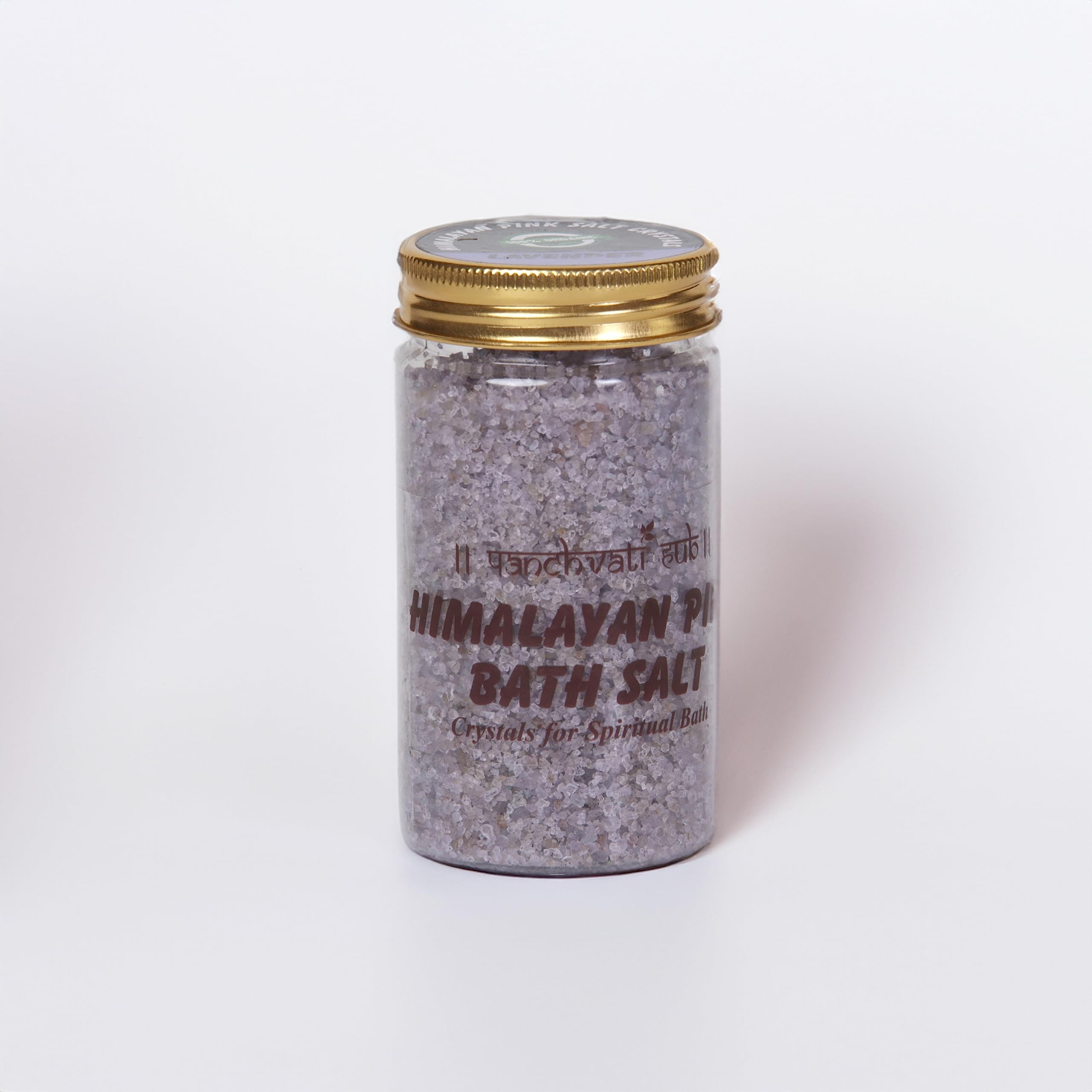 **PANCHVATI HUB Pure & Natural Lavender Bath Salt for Relaxation, Muscle Pain Relief & Aromatherapy – 200g (Pack of 1) | Soothing Sea Salt for Stress Relief, Sleep Aid & Spa-Like Bath Experience**