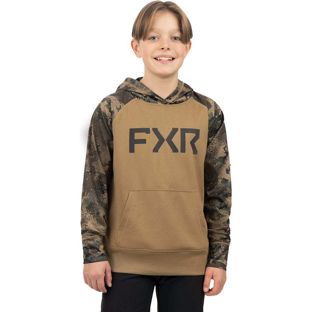 FXR Youth Pilot Pullover Jacket - Lightweight & Durable Snowmobile Outerwear for Kids - Perfect for Winter Sports & Outdoor Adventures