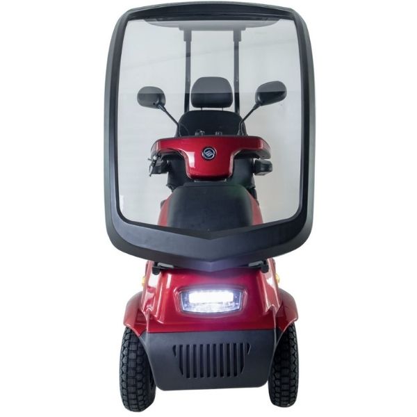 AFIKIM Afiscooter C4 4-Wheel Mobility Scooter for Adults - Heavy Duty Electric Scooter for Outdoor & Indoor Use - Ideal for Shopping, Travel & Daily Commuting
