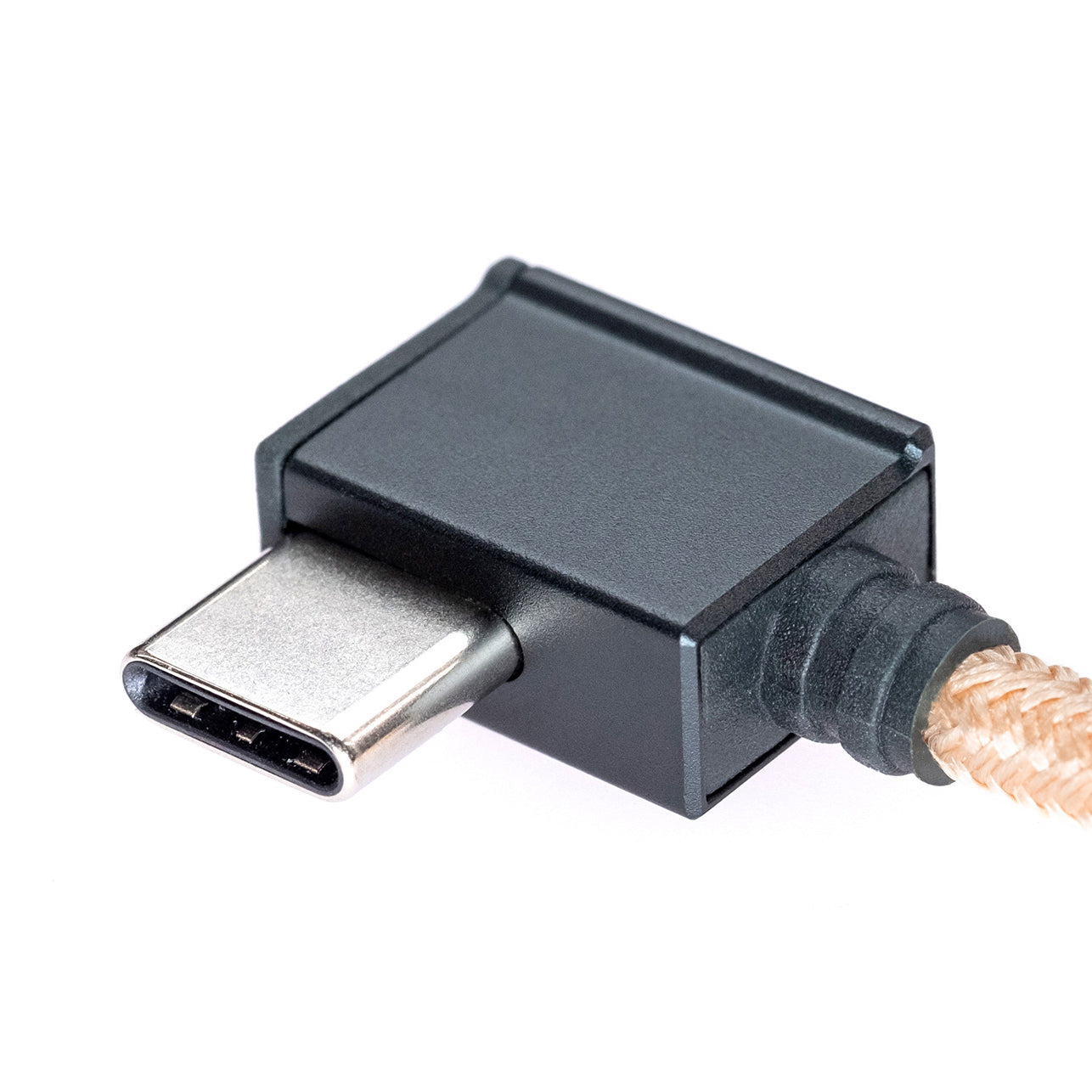 iFi 90 Degree USB C OTG Adapter Cable - Right Angle USB Type C to USB Converter for Smartphones, Tablets & Laptops - Perfect for Gaming, Streaming & Data Transfer