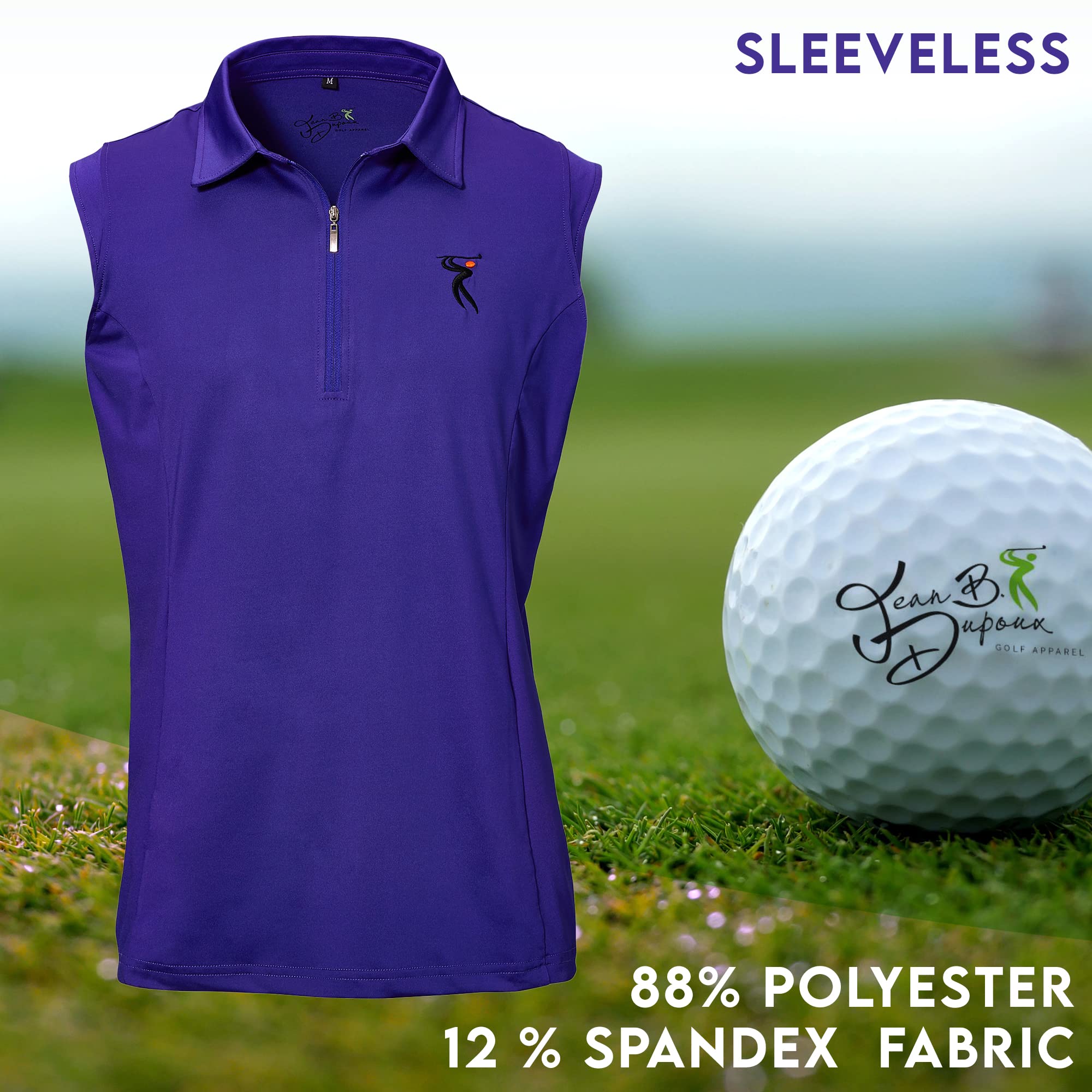 Premium French Cut Women's Golf T-Shirt - Short Sleeve Comfort Fit Moisture-Wicking Polo Shirt with Free Golf Hat | Perfect for Golfing, Tennis & Outdoor Sports Activities