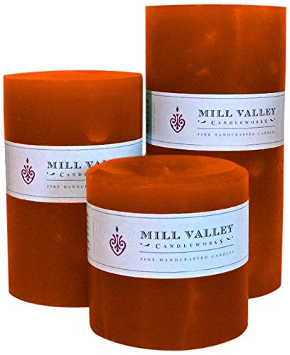 Mango Citrus Scented Candles Gift Set - 3 Pack Unscented Soy Wax Candles, 4-Inch for Home Decor, Relaxation & Aromatherapy | Perfect for Living Room, Bedroom, Spa & Gifts