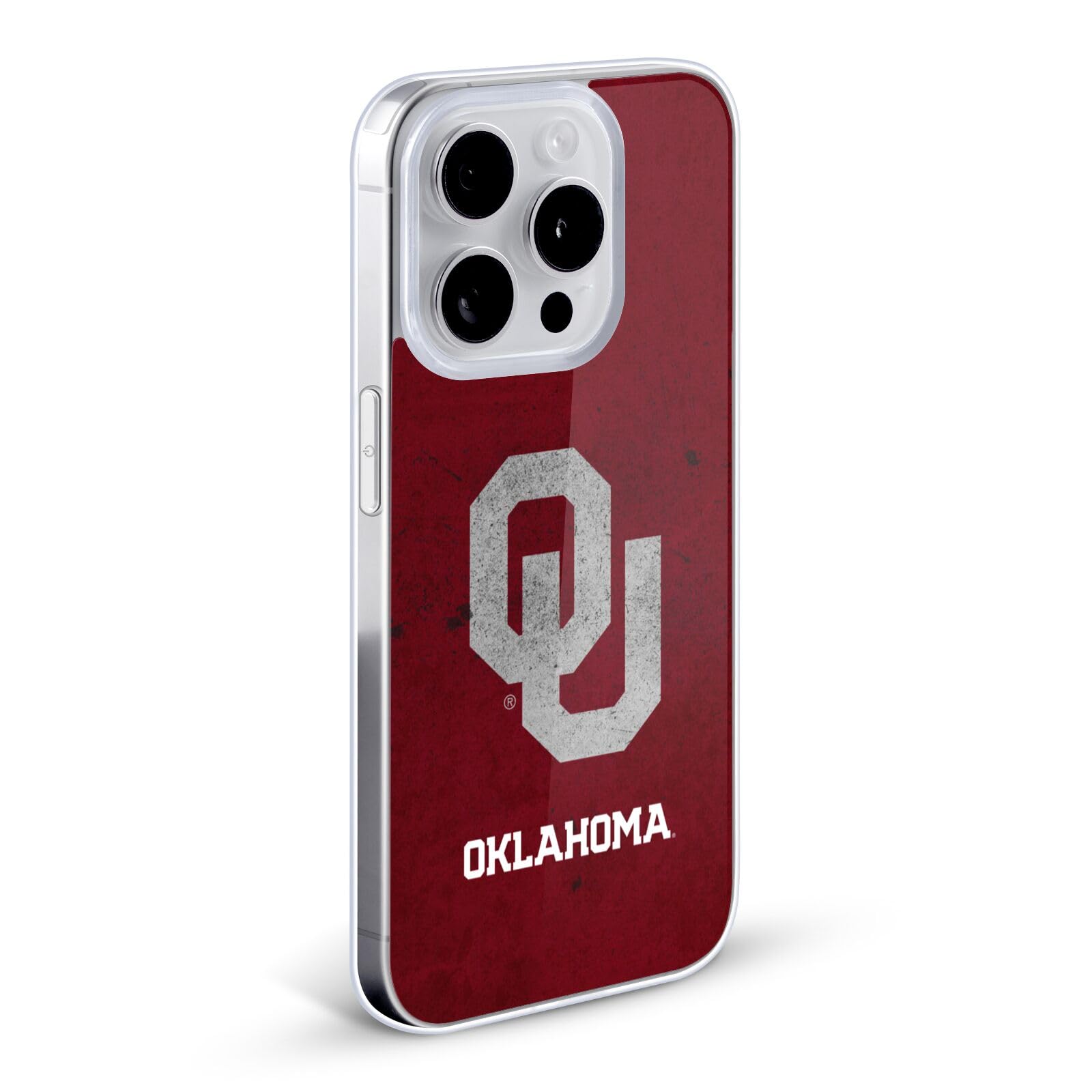 Officially Licensed University of Oklahoma OU Distressed Look Soft Gel Phone Case - Compatible with Apple iPhone XR - Perfect for OU Fans, Students & Alumni - Durable Protection for Everyday Use & Game Days