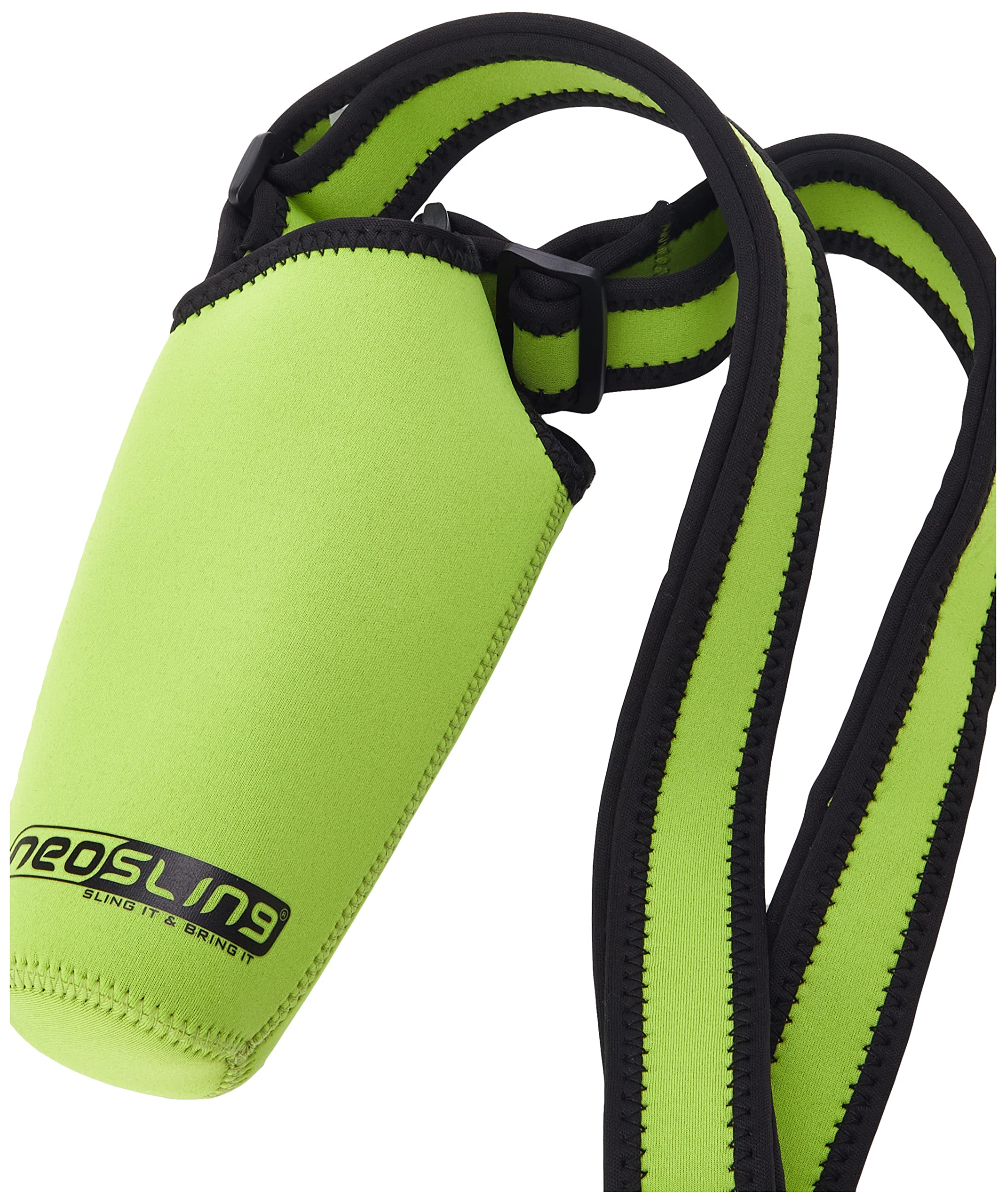 Insulated Neoprene Water Bottle Holder - Tree Frog Green | Leak-Proof & Durable Bottle Sleeve for Hiking, Gym & Outdoor Activities