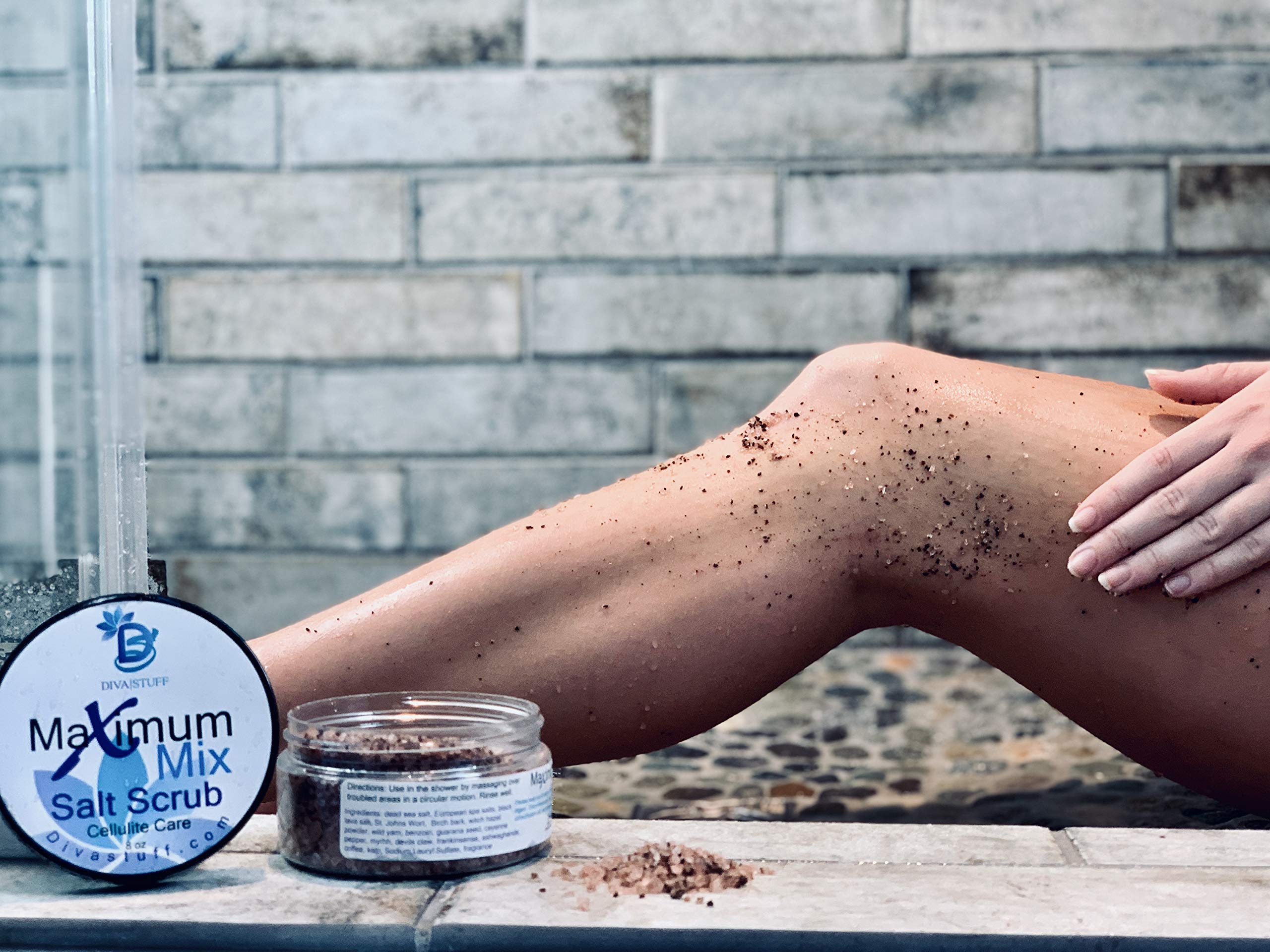 Diva Stuff Anti-Cellulite Treatment Kit – Firming & Smoothing Cream for Thighs, Buttocks & Stomach – Reduce Dimples & Stretch Marks – Perfect for Post-Pregnancy & Weight Loss Body Care