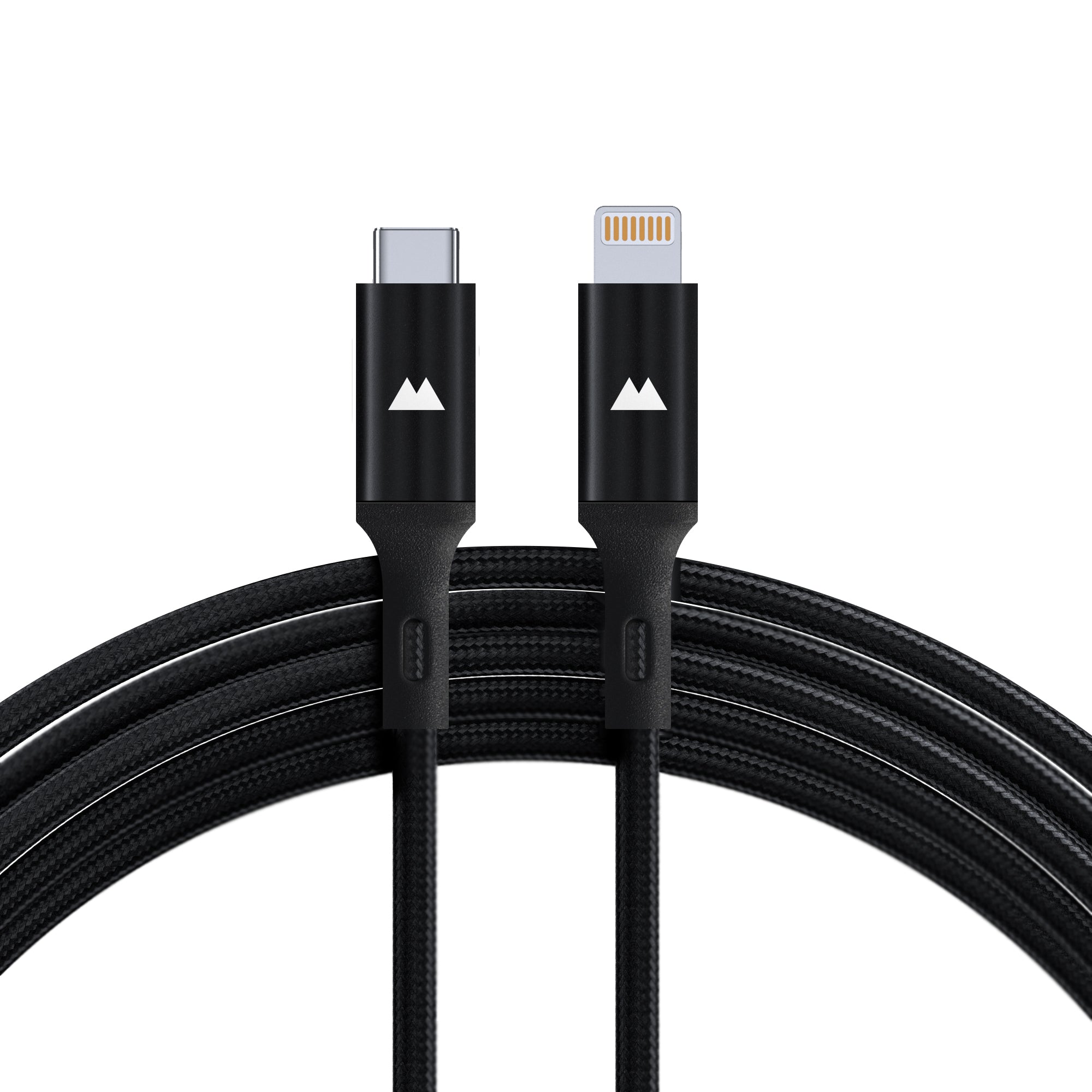 Fast Charging USB C to Lightning Cable 3ft - MFi Certified iPhone Charger for iPhone 14/13/12/11/X/8 - Durable Nylon Braided Cord for Home, Office & Travel