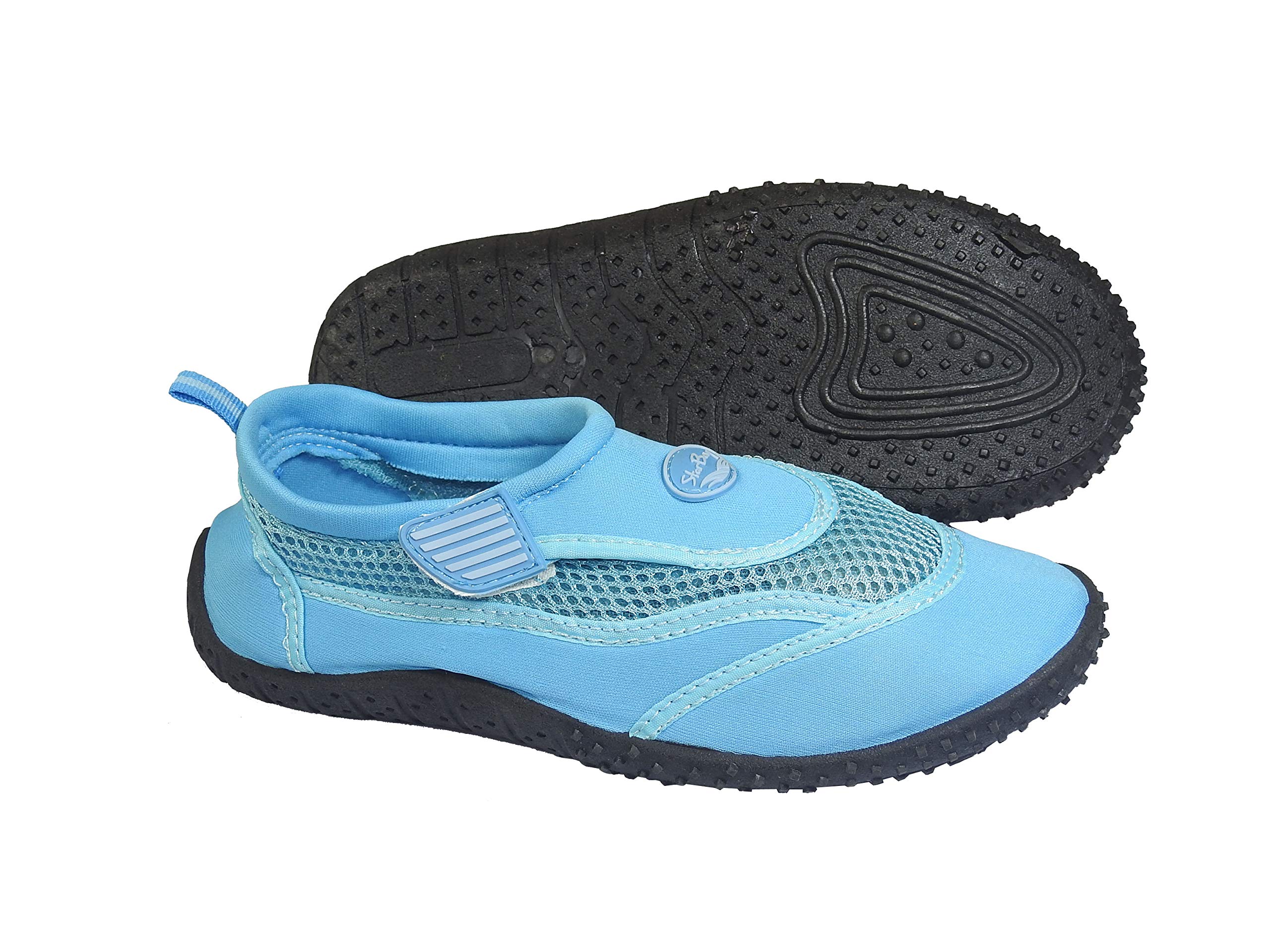 Sunville Women's Quick-Dry Slip-On Water Shoes for Beach, Pool, Yoga & Aqua Socks - Lightweight Comfortable Swim Shoes for Walking, Travel & Water Sports