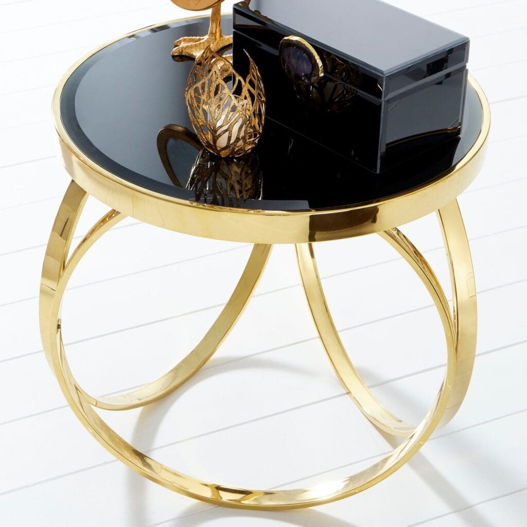 Cyan Design 09050 Sunrise Flame Candle Holder - Antique Gold Finish Small Decorative Candle Stand for Home Décor, Wedding Centerpieces & Tabletop Displays