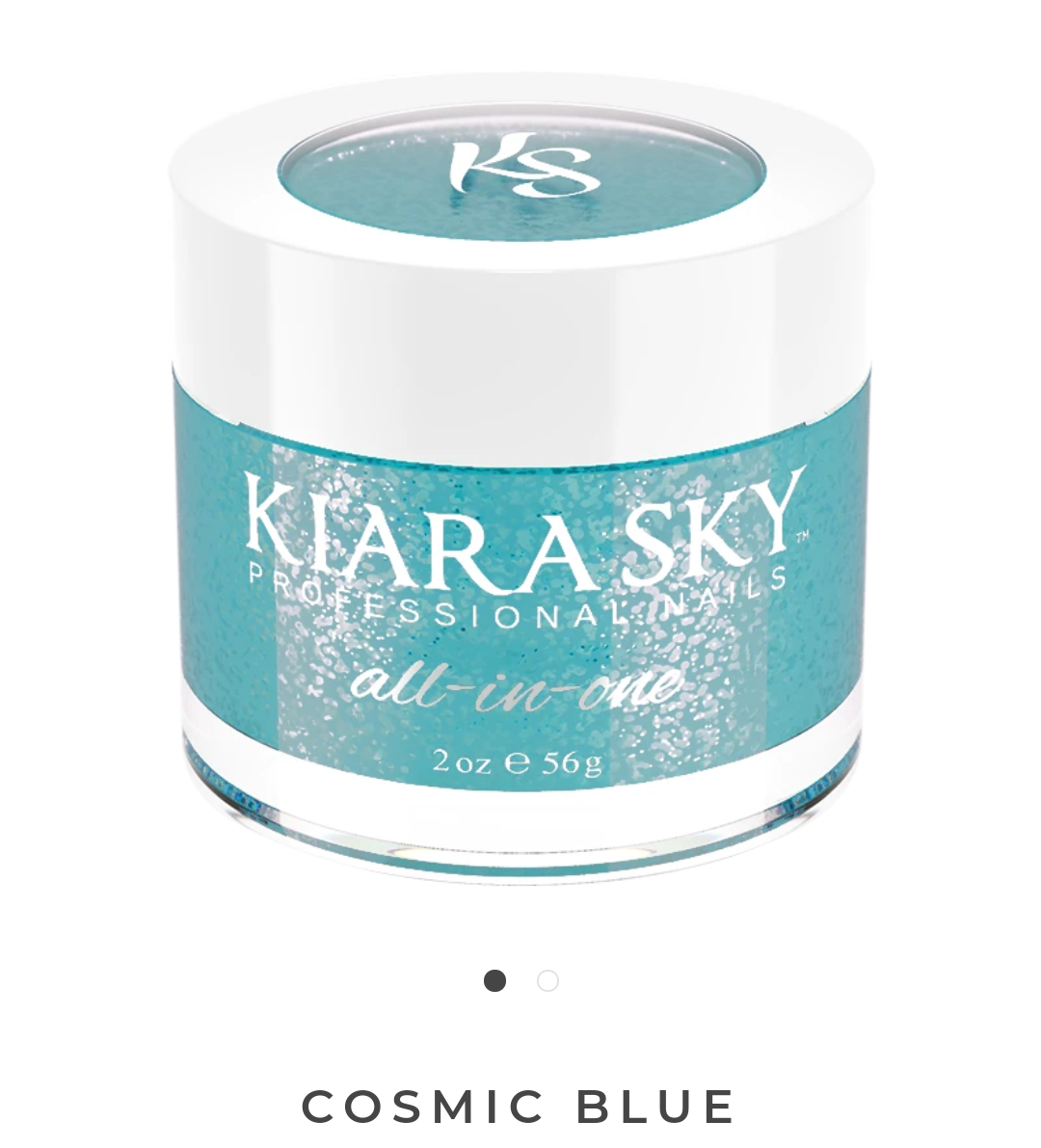KIARASKY ALL IN ONE COSMIC BLUE 2oz Nail Polish - Long Lasting Gel Polish Kit for Salon & Home Manicure, Perfect for Nail Art & DIY Nail Designs