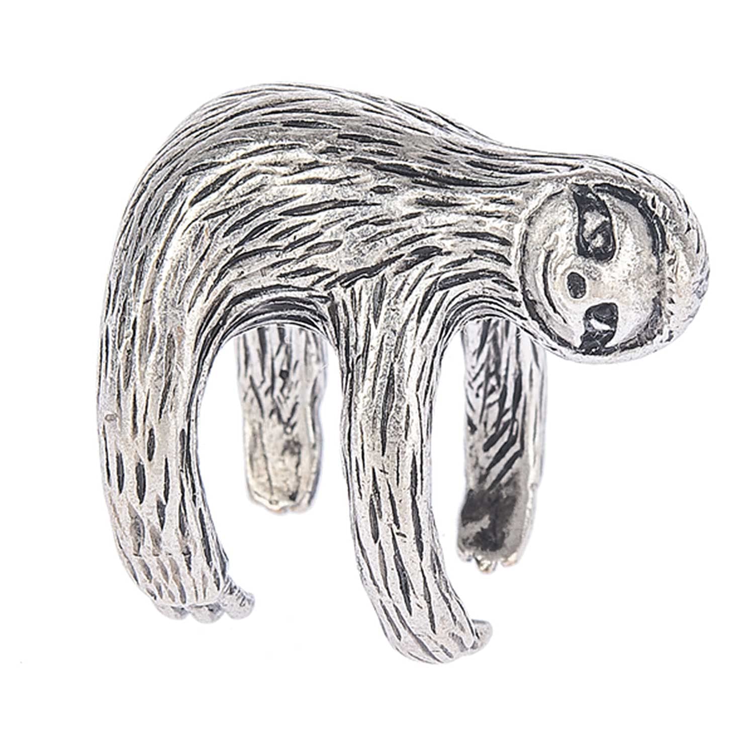 Gift Get a Grip Sloth Pocket Charm with Story Card - Cute Animal Keychain for Backpacks, Purses & Gifts - Perfect for Animal Lovers, Kids & Stress Relief