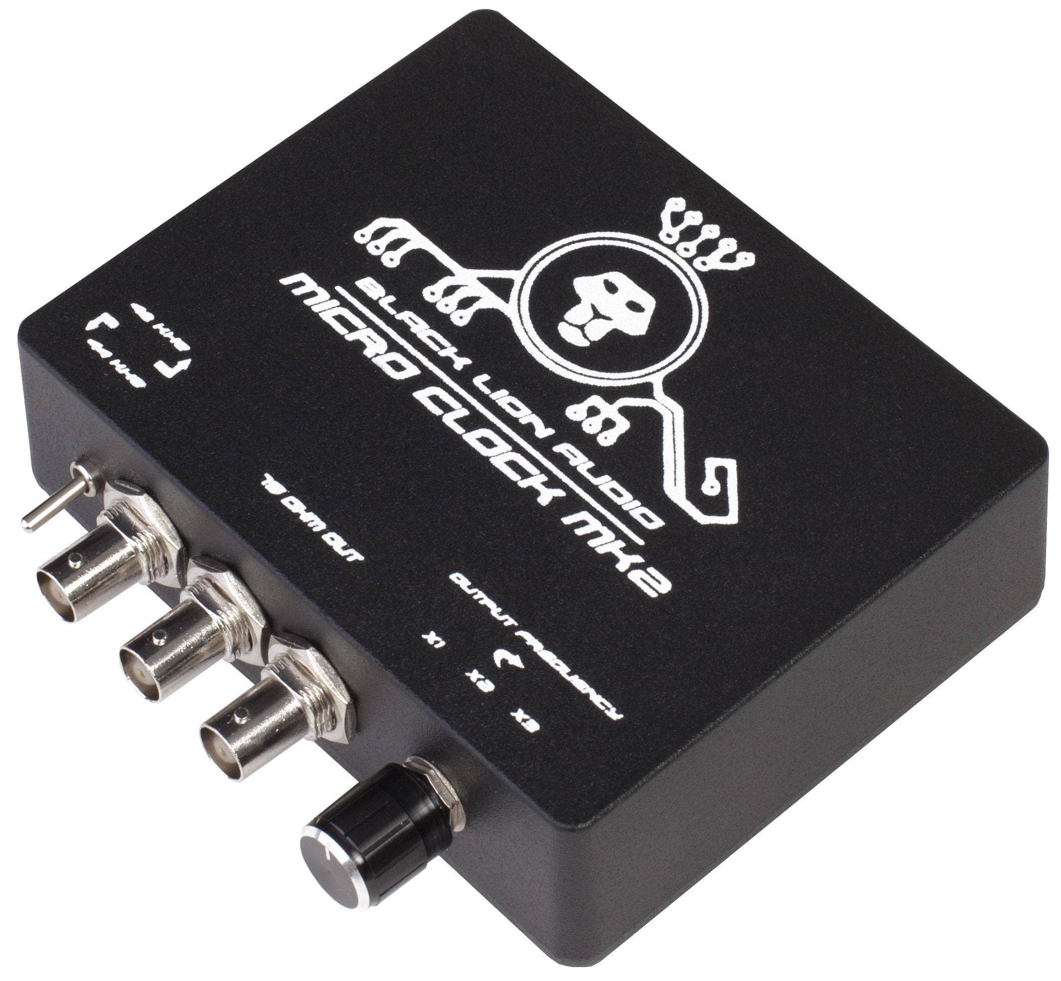 Black Lion Audio Micro Clock MKII - High-Precision Digital Audio Clock for Studio Recording & Mastering | Perfect for Home Studios, Podcasting & Professional Audio Production