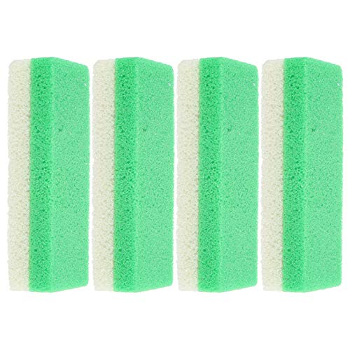 Beaupretty 4-Piece Pedicure Foot Pumice Stone Set - Callus Remover, Exfoliator & Foot Scrubber for Dead Skin - Home & Travel Pedicure Tools - Perfect for Spa Days, Pedicures & Foot Care Routines