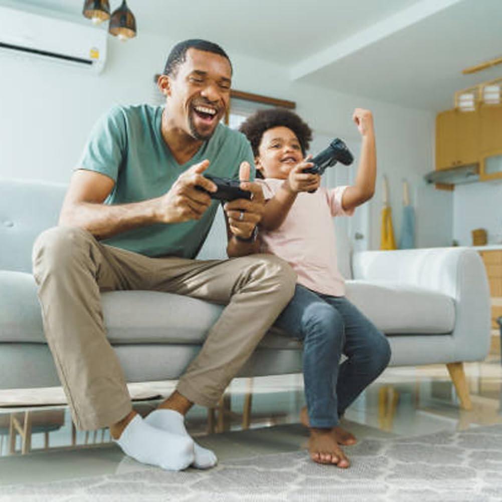 **Mania Link Retro Gaming Stick - Plug & Play 4K HDMI Video Game Console with 40,000+ Built-in Games & 2 Wireless Controllers - Perfect for TV Gaming & Nostalgic Fun**    *(Ideal for Family Game Nights, Retro Gaming Enthusiasts, and Multiplayer Entertainment!)*