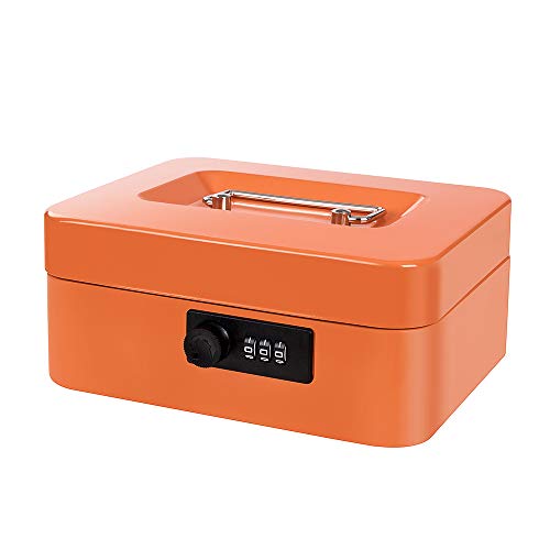 Orange with Combination Lock