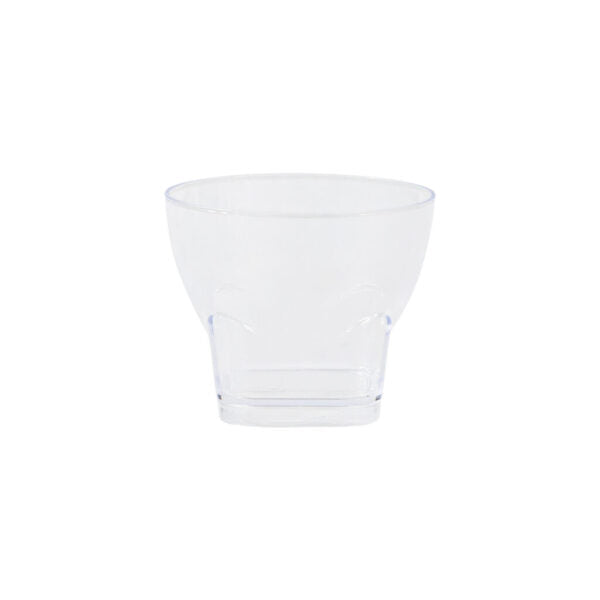 Elegant 3 oz. Glass Cups - Set of 10 - Perfect for Tea, Coffee, and Dessert Serving