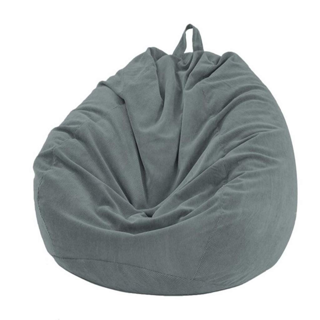 Premium Walnut Brown Bean Bag Chair Cover - Soft, Removable & Washable Slipcover for Most Bean Bag Sofas - Perfect for Living Rooms, Dorms & Game Rooms
