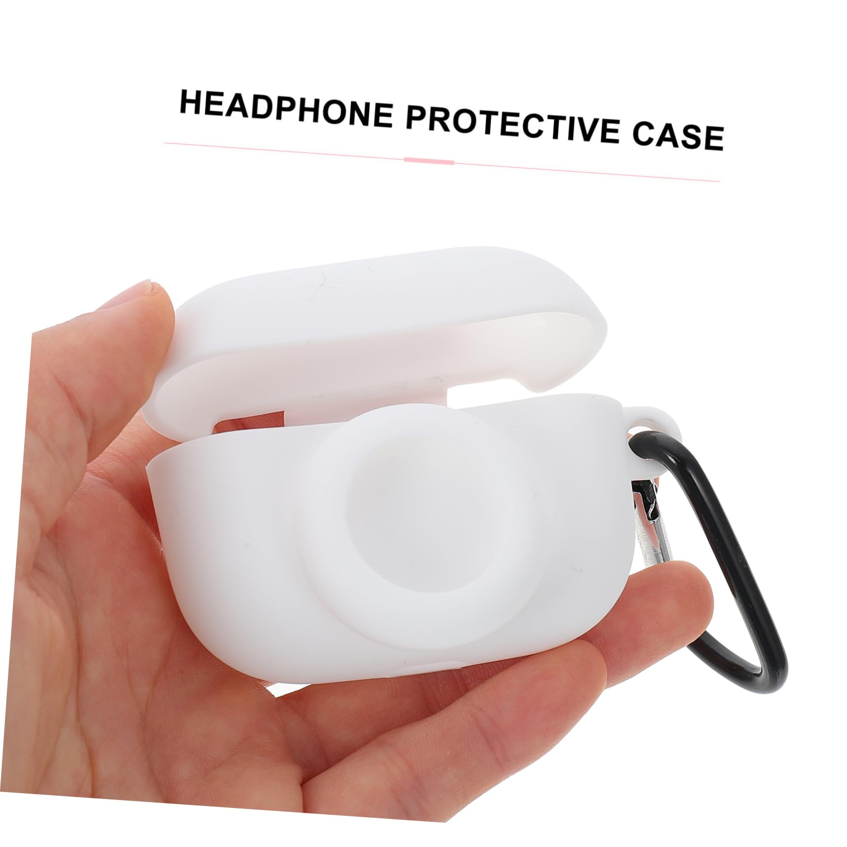 Mikikit 3 Pack Silicone Earphone Case for Over-Ear Headphones - Protective Storage Cover with Ear Plugs 2-in-1 Design | Travel, Gym & Home Organization Accessory
