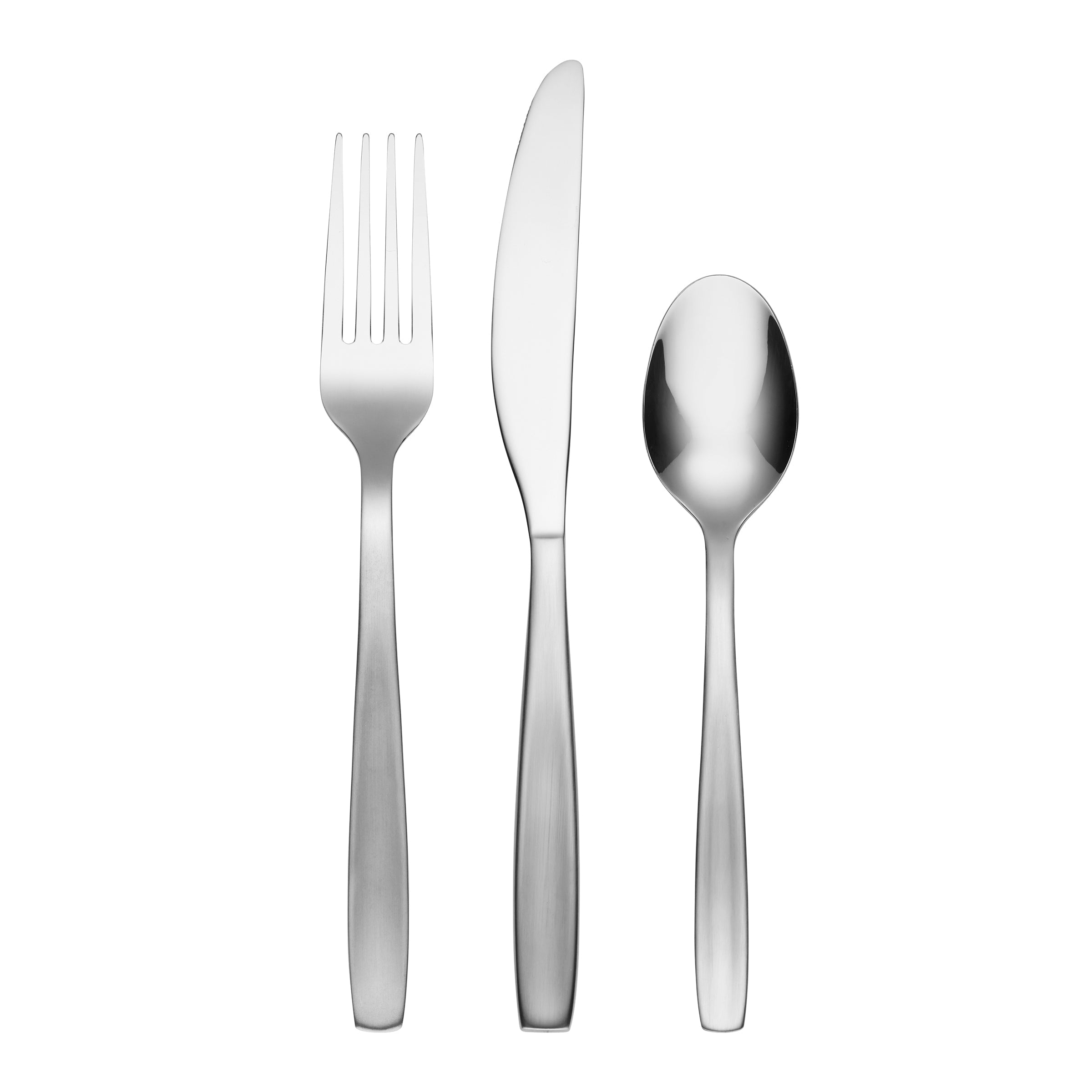 Paulina Satin Mirror 6-Piece Flatware Set - Elegant Stainless Steel Cutlery for Dining, Wedding Gifts & Home Decor