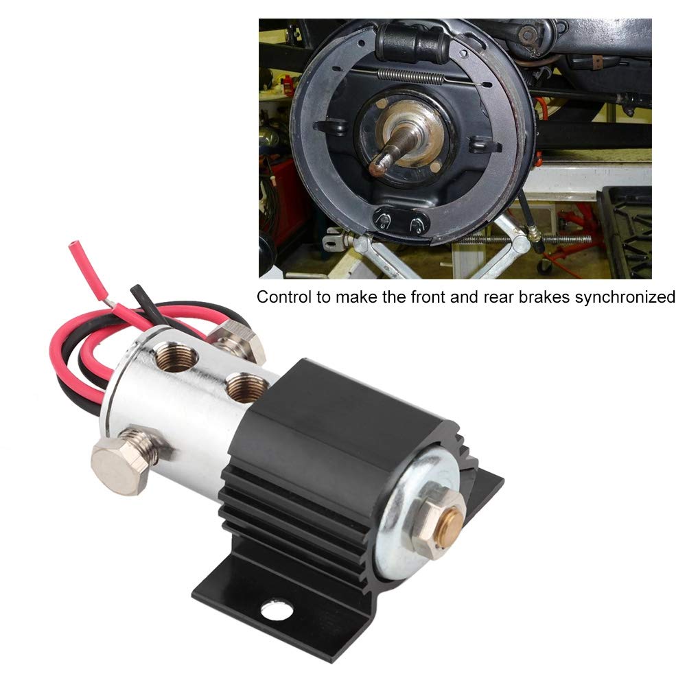 Universal Brake Line Lock Kit - 12-14V Electric Roll Control & Hill Holder for Off-Road, Racing & Towing Applications