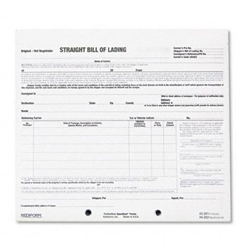 Rediform Snap-A-Way Short Form Bill of Lading - Pack of 2 (Form 94014N) - Perfect for Shipping Documents, Logistics Paperwork & Freight Management
