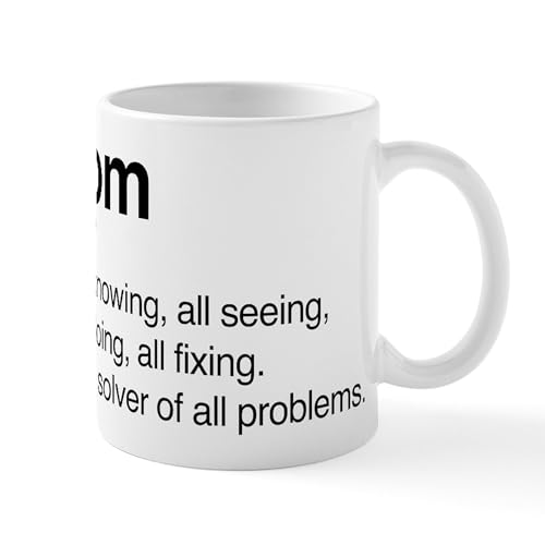 White - Mom Solver Of All Problems Mug