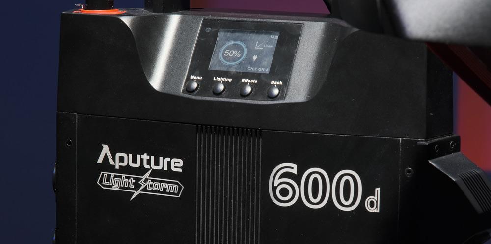 Aputure Light Storm LS600D Pro 96+ CRI LED Video Light - V Mount Battery Compatible for Studio & Film Production (Demo Stock) | Perfect for YouTube, Photography & Cinematic Lighting