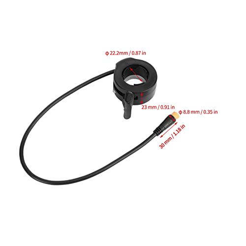Electric Scooter Thumb Throttle - Waterproof Finger Accelerator Speed Controller for E-Scooters - Perfect for Commuting & Urban Travel