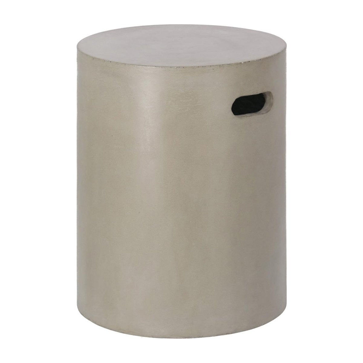 Jenell Outdoor Side Table - Weather-Resistant Patio Furniture for Garden, Deck, Poolside & Balcony Use