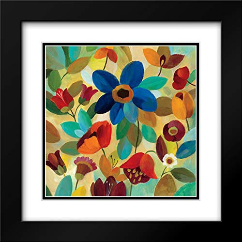 Black Modern Wood Frame With Double Matting