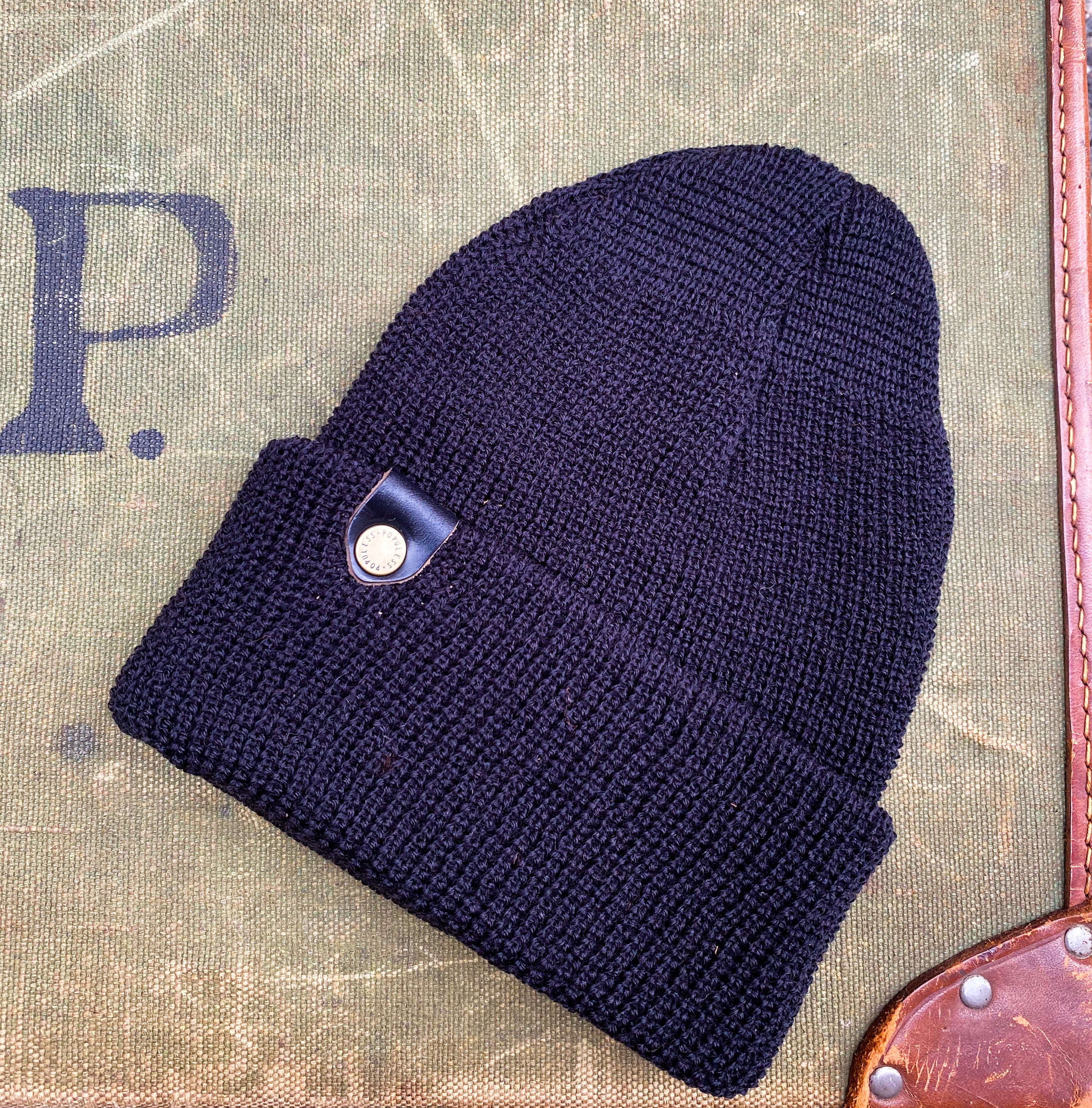 The Dock Cap - Black | Adjustable & Comfortable Baseball Hat for Men & Women | Perfect for Outdoor Activities, Sports & Casual Wear