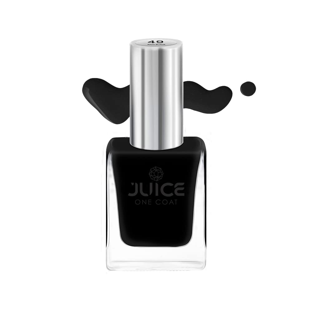 JUICE Quick-Dry Long-Lasting Nail Polish Combo Set - Chip Resistant, High Gloss Gel Finish with F&D Approved Colors (3-in-1 Kit with Polish & Remover) - Perfect for Salon, Home Manicures & Special Occasions