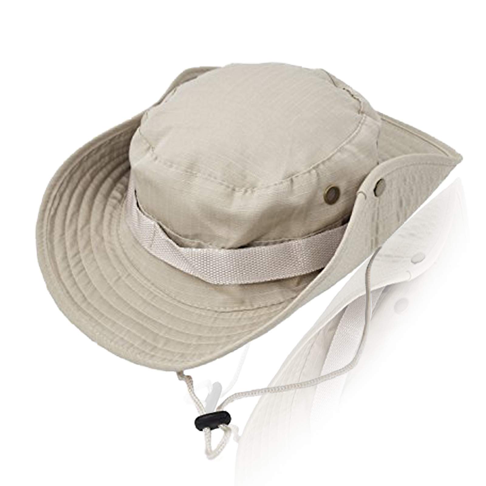 Breathable Wide Brim Boonie Hat for Men & Women - UPF Sun Protection Fishing & Safari Hat for Outdoor Activities, Hiking, Camping and Beach
