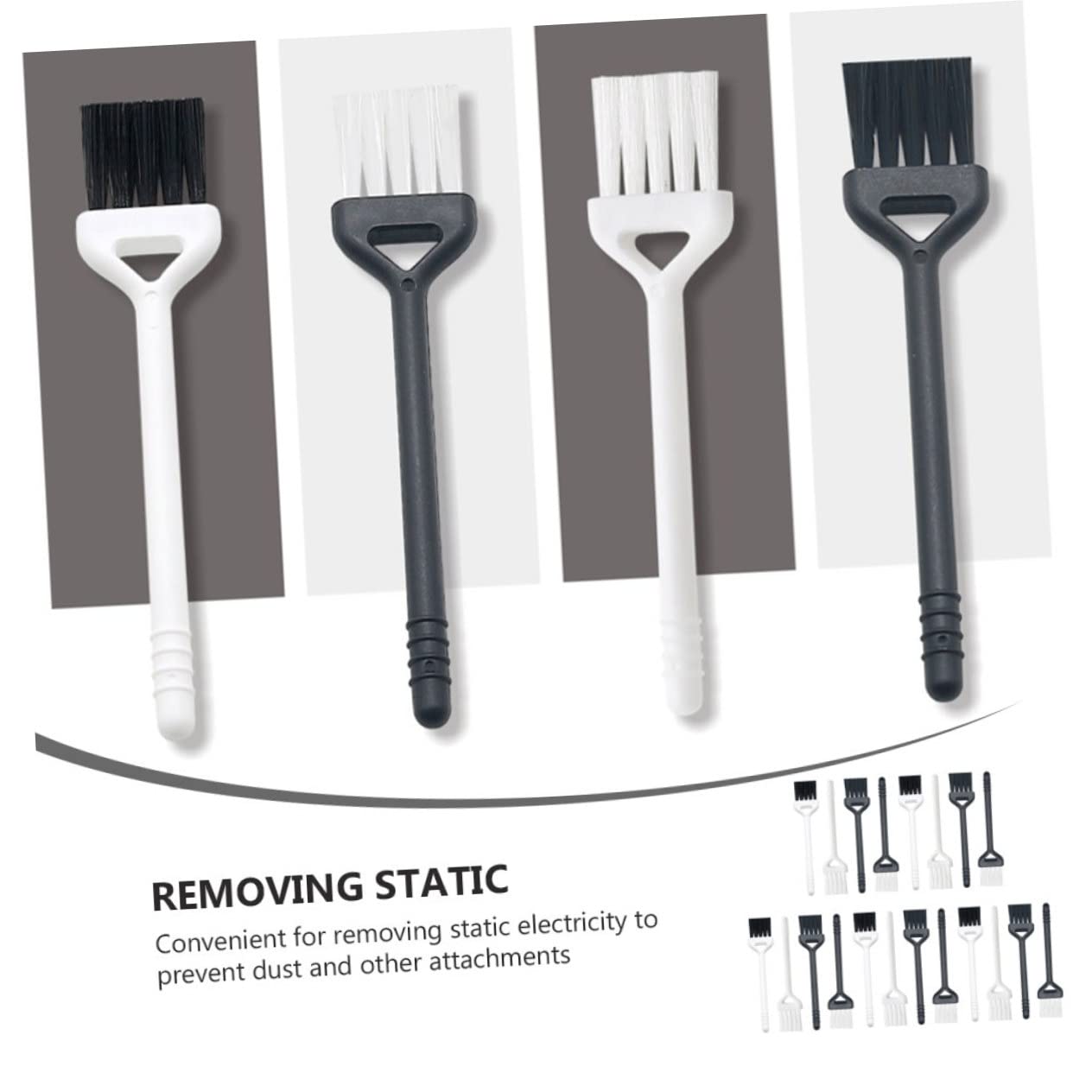 Artibetter 40 Pcs Multipurpose Cleaning Kit: Razor Brush, Laptop Cleaner, Electric Shaver Scrubber, Keyboard & Car Cleaner, Trimmer Brush for Home, Office, and Travel Use