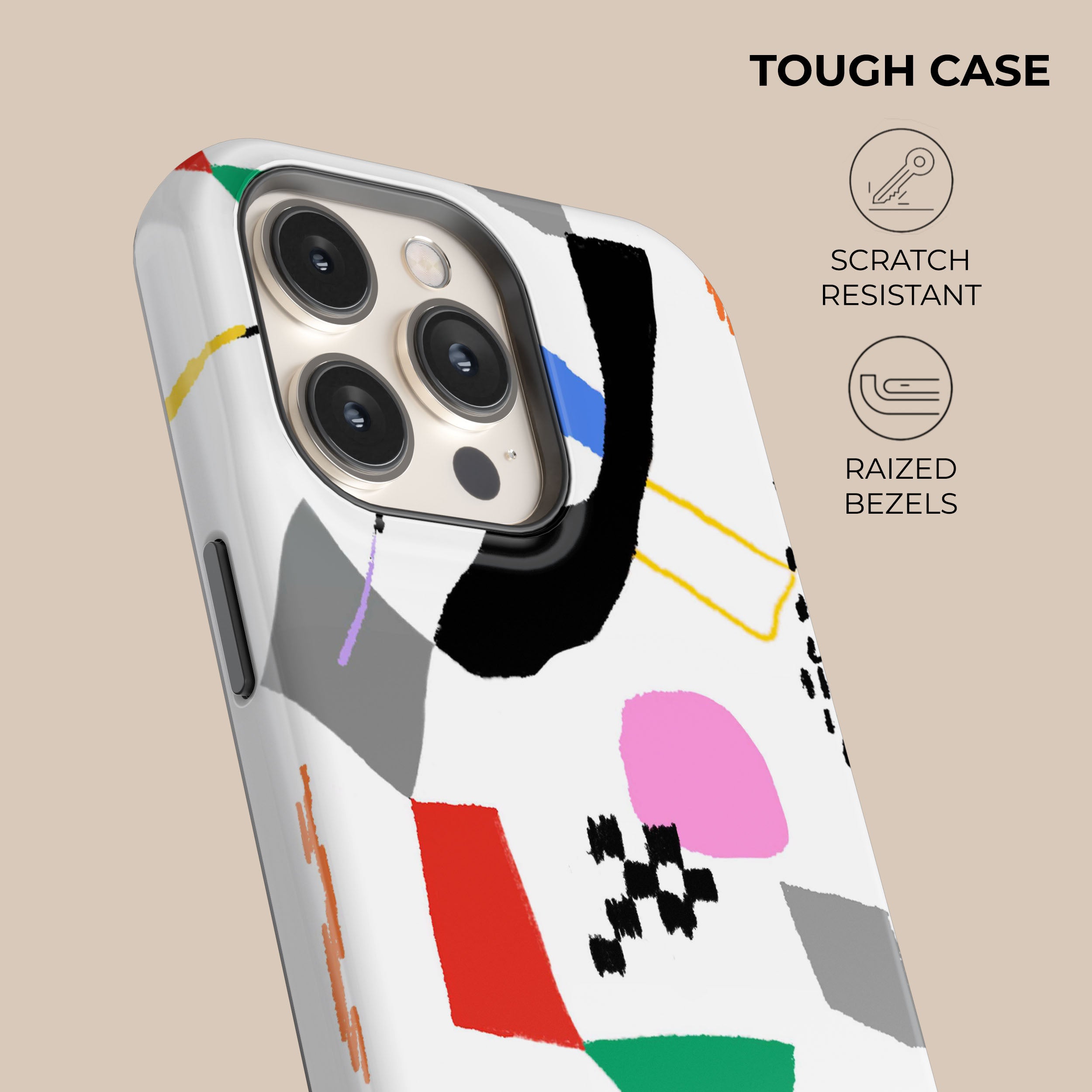Premium Custom Canvas Phone Case - Personalized Art Design for iPhone & Samsung | Durable & Stylish Protection for Everyday Use & Travel