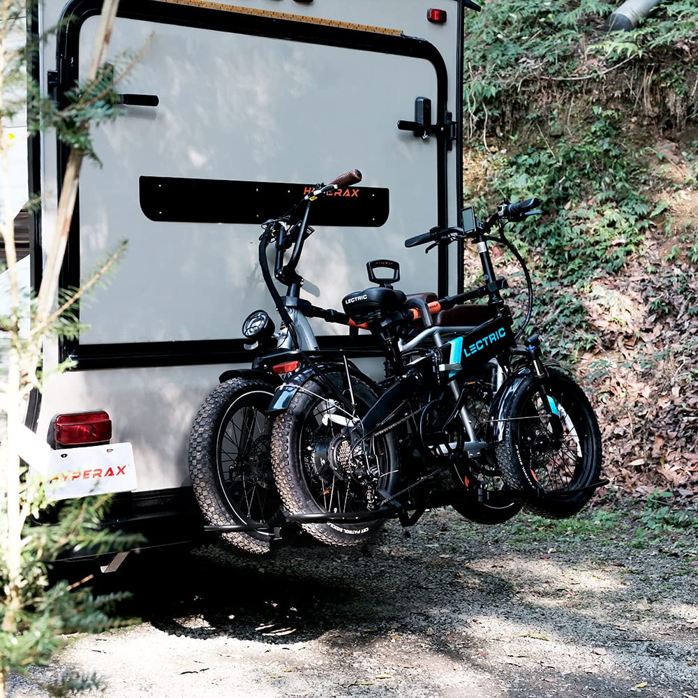 HYPERAX Volt RV Bike Rack with E-Bike Adapter - 2