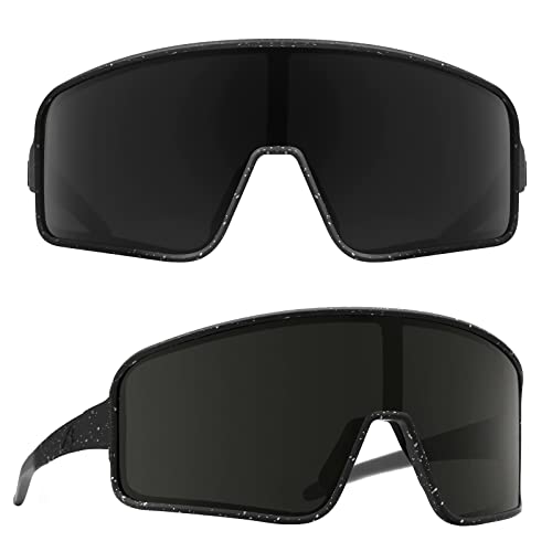G1-black With White Splatter/Gray Lens
