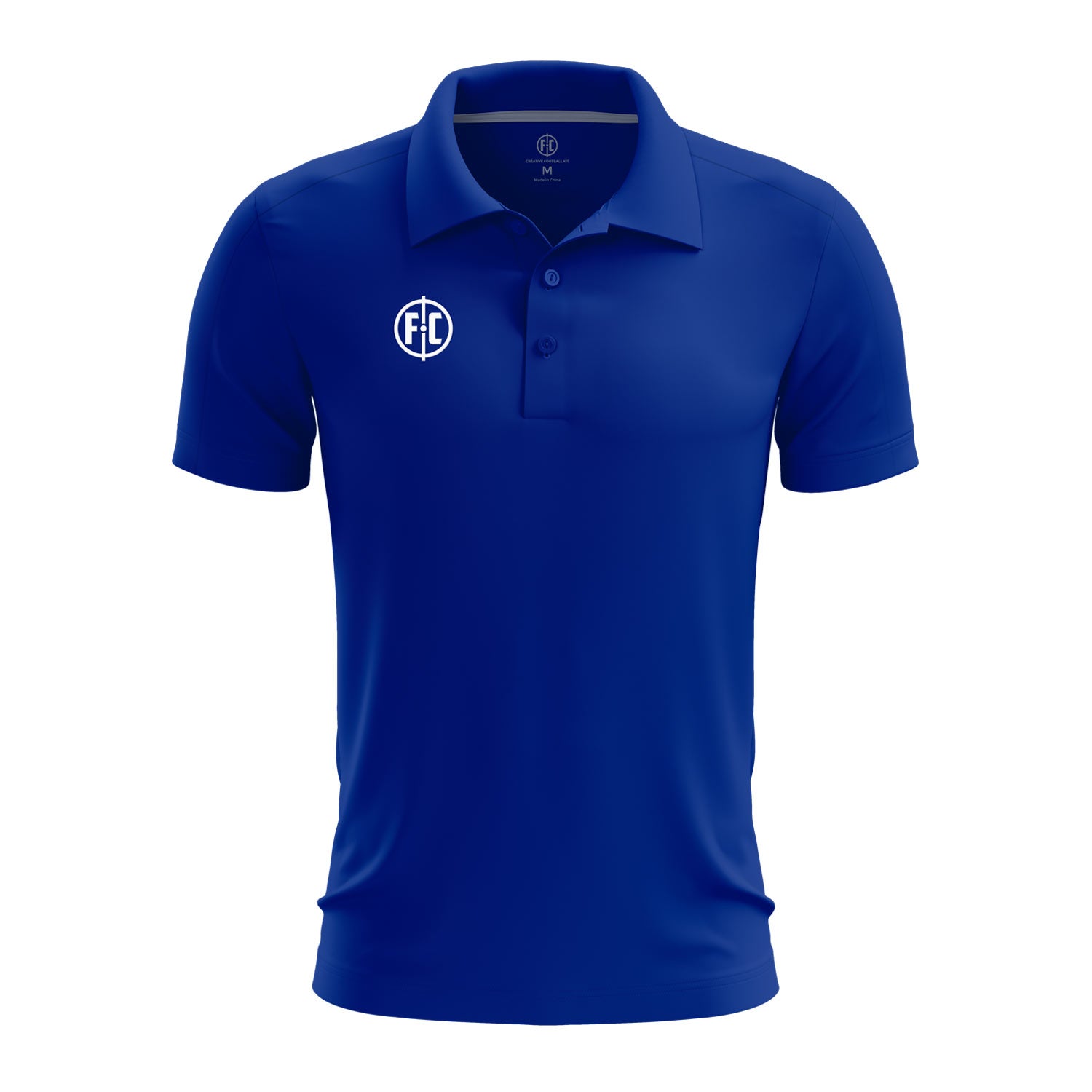 FC Polo III Royal - Premium Men's Polo Shirt for Casual & Business Wear | Comfortable & Stylish for Golf, Office & Outdoor Activities