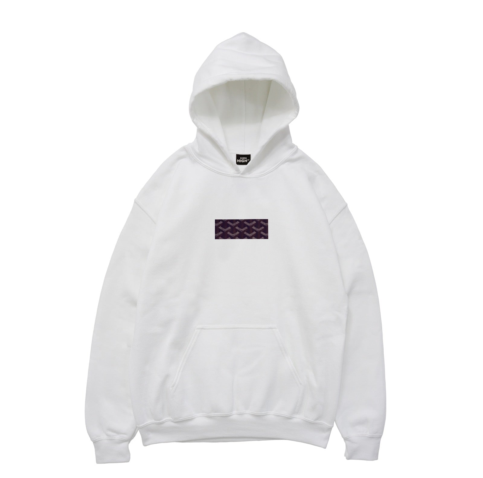 High Street NY Goya'll Box Hoody - Purple Unisex Pullover Hoodie for Streetwear & Casual Outfits | Perfect for Urban Fashion & Everyday Wear