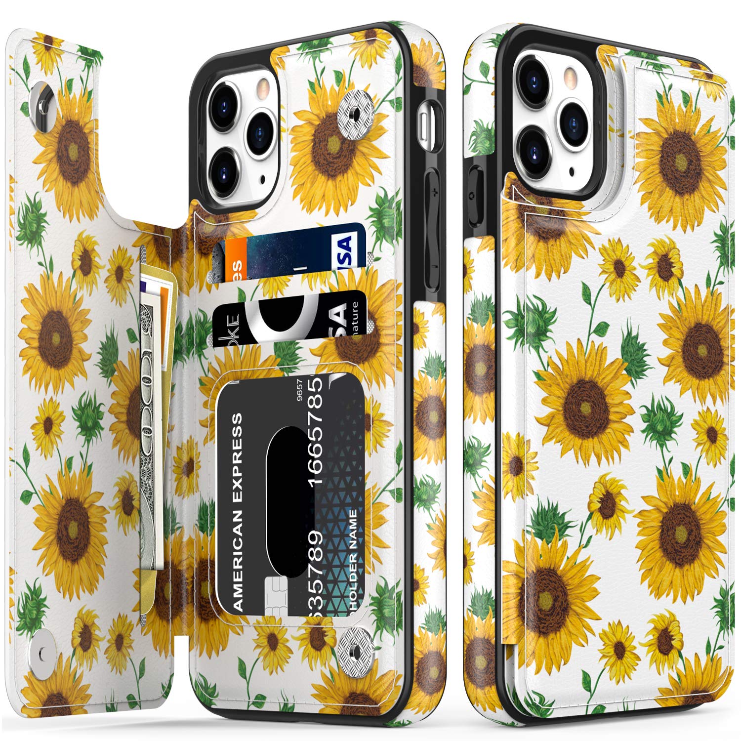 Premium Leather Wallet Case for iPhone 12 Pro Max 6.7